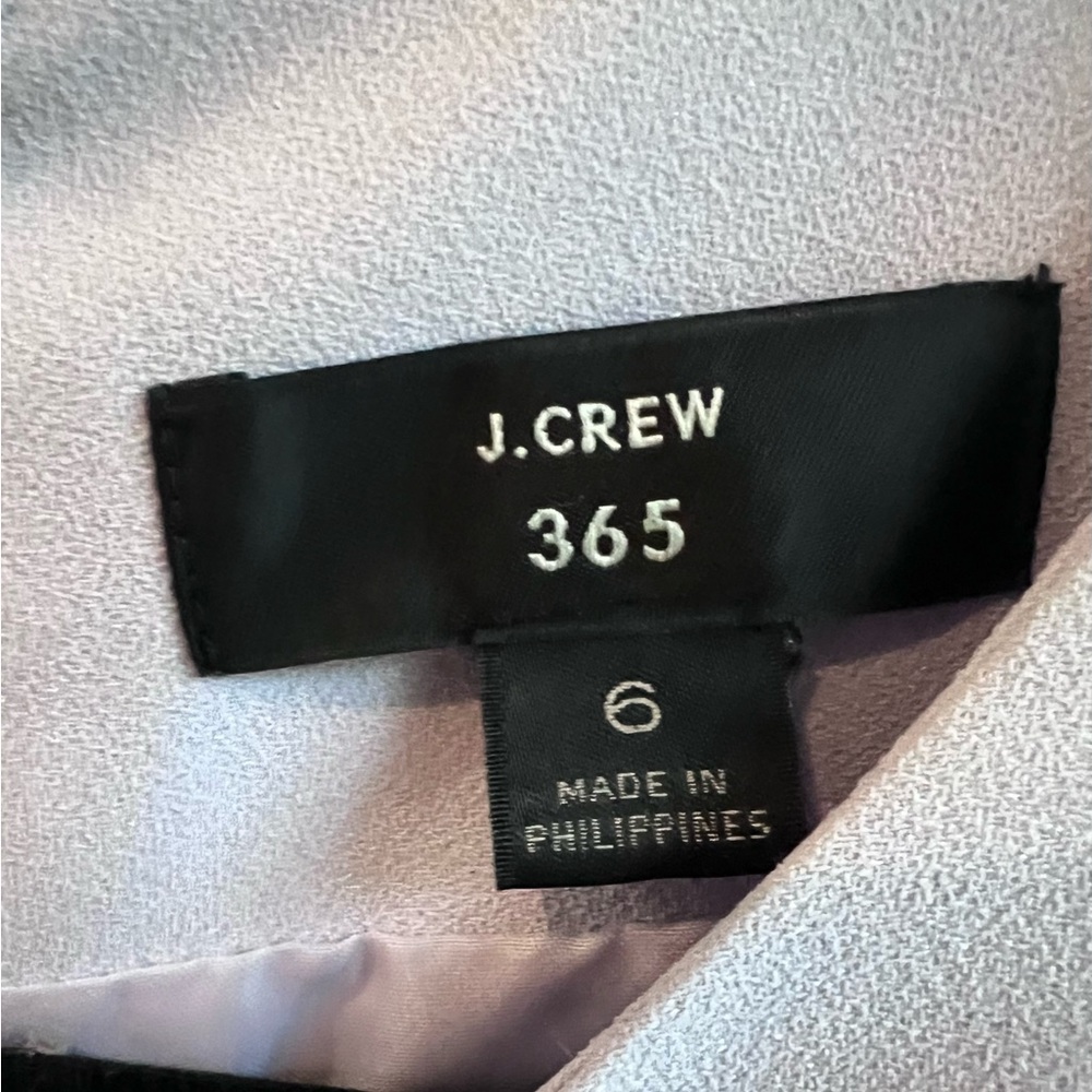 J. Crew Light Purple Women's Blouse - Picture 3 of 4
